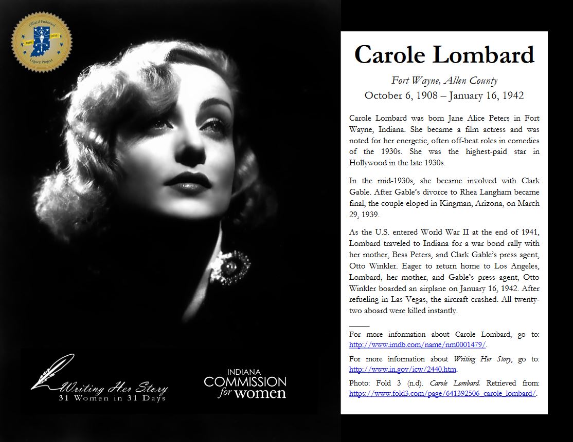 Carole Lombard 1908-1942