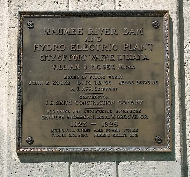 Maumee River Dam and Hydro Electric Plant