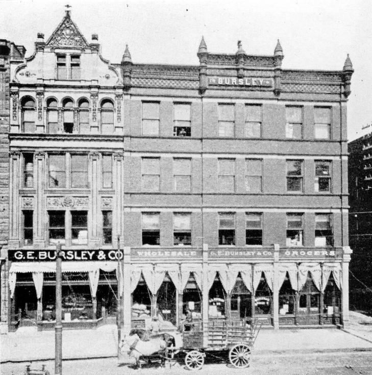 1900sca G.E.Bursley building 127-133 Calhoun Street