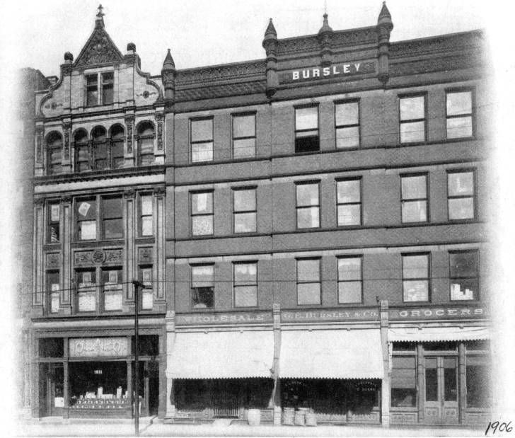 1906 G.E.Bursley wholesale grocery building