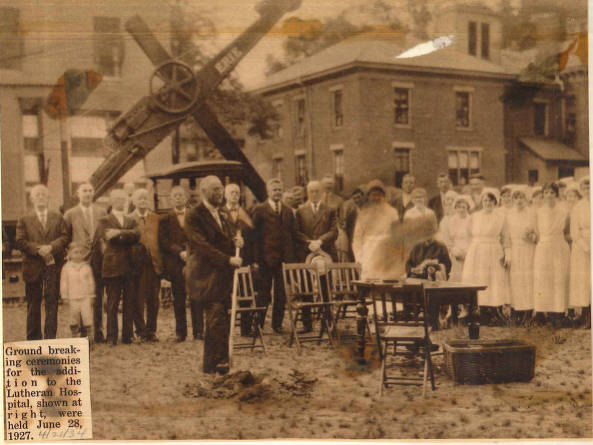 1928 new wing Lutheran Hospital