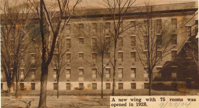 1928 new wing Lutheran Hospital