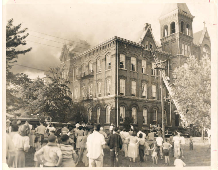 1949 Fire at St. Vincent Villa 2000 Wells Street