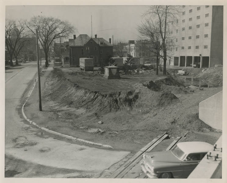 1953-1955 Monument Park prior to grading