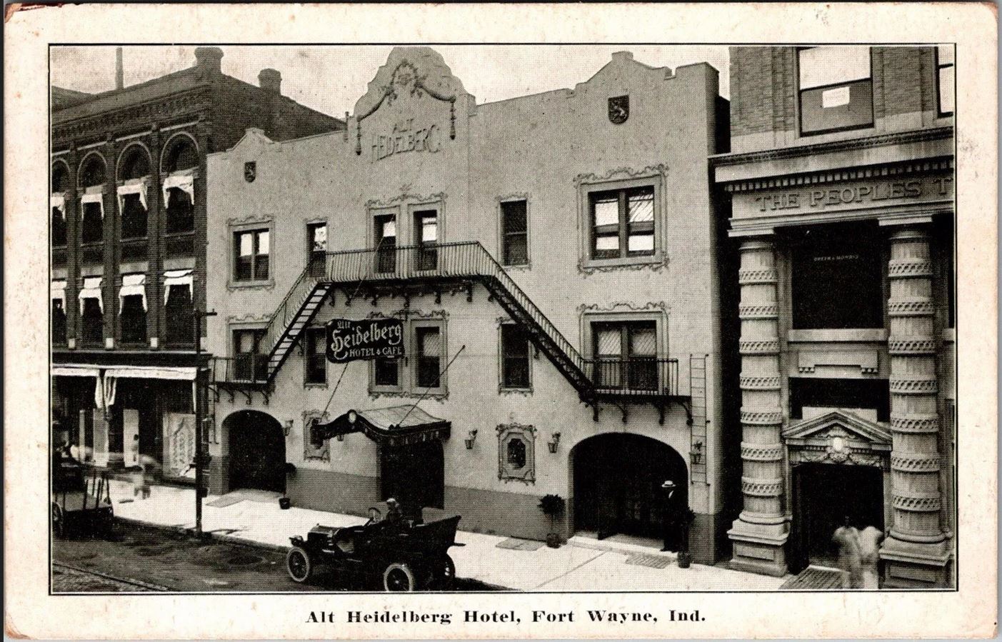1913 Alt Heidelberg postcard