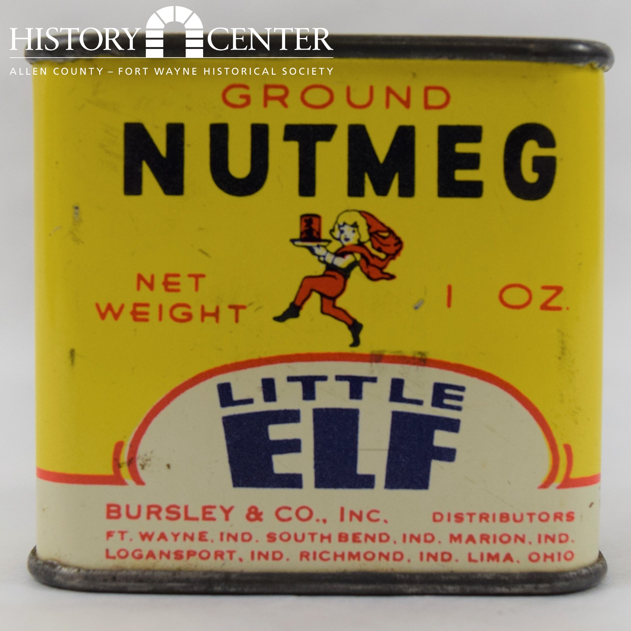 Little Elf Ground Nutmeg container