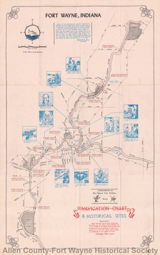 1964 Navigation Routes