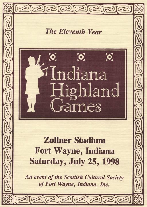 1998 - 11th Indiana Highland Games