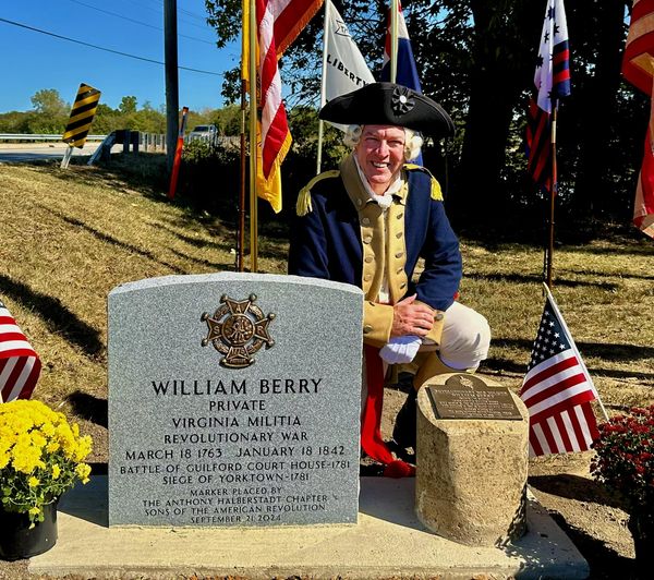 William Berry 1763-1842 Memorial Stone