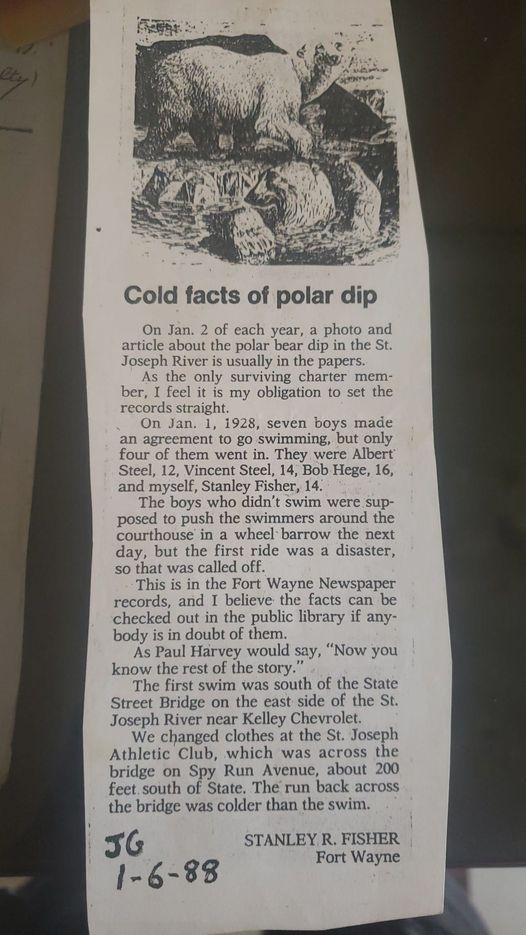 Cold facts of polar dip