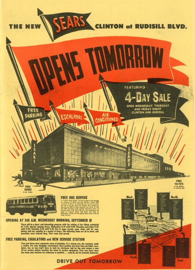 September 29, 1953 Sears Rudisill Opening