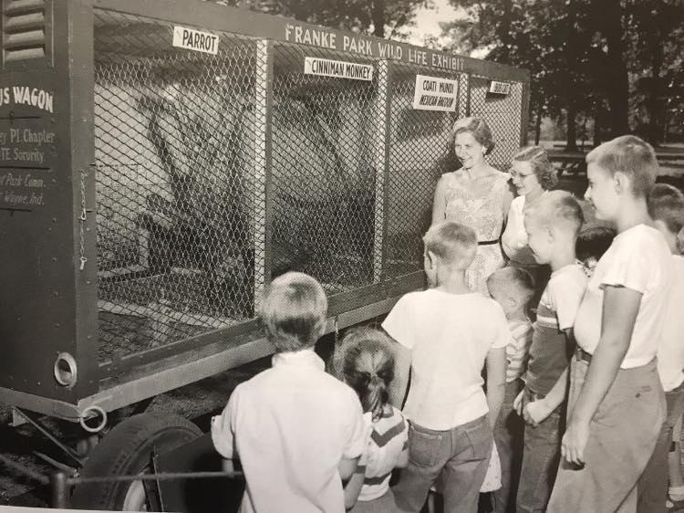 1955 Franke Park zoo wagon