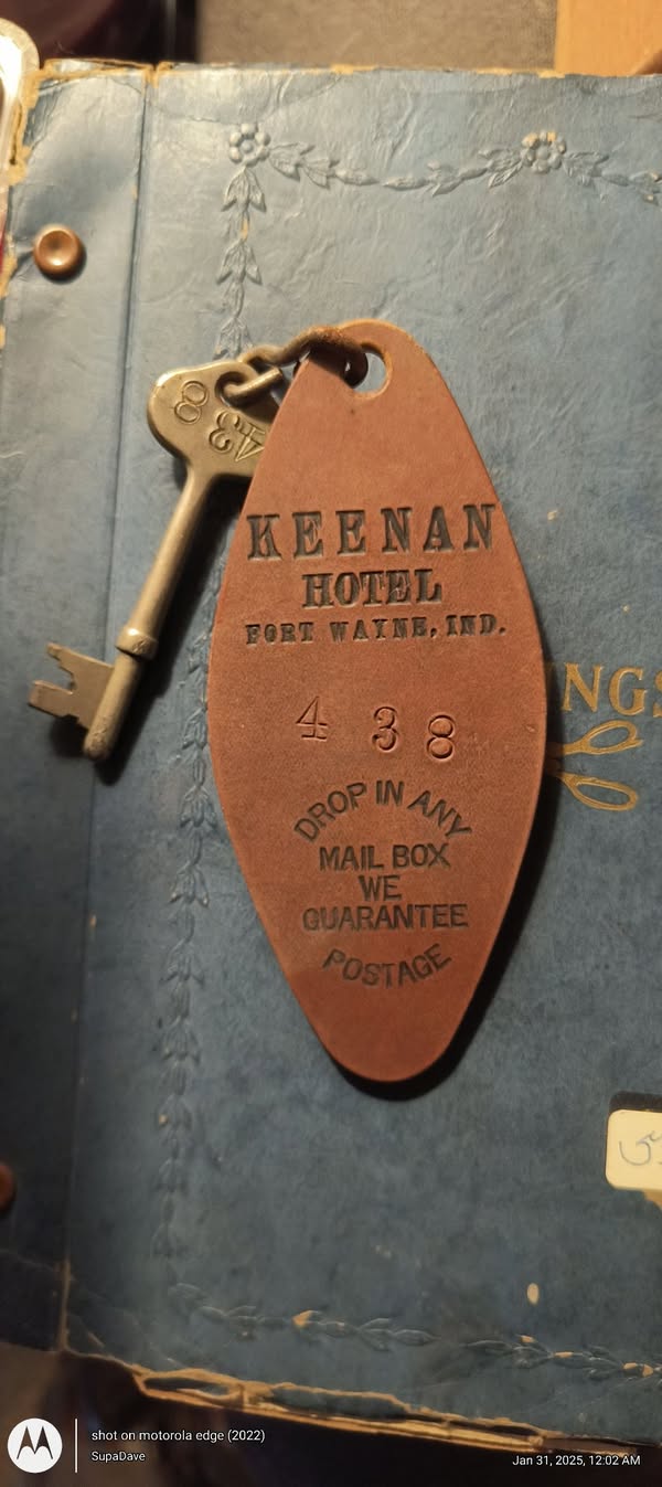 Hotel Keenan skeleton key