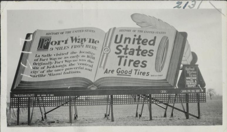 Churubusco Tire Sign History of the United States